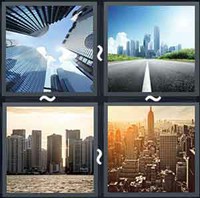 4 Pics 1 Word Downtown