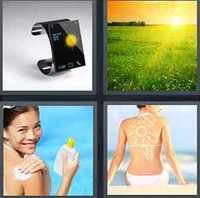4 Pics 1 Word Levels Sun
