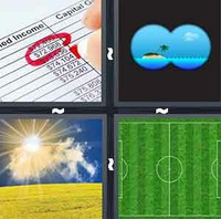 4 Pics 1 Word Levels Field