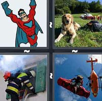 4 Pics 1 Word Levels Rescue