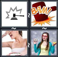 4 Pics 1 Word Decision