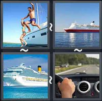 4 Pics 1 Word Cruise