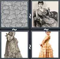 4 Pics 1 Word Levels Ruffles
