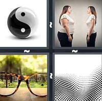 4 Pics 1 Word Contrast