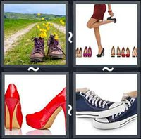 4 Pics 1 Word Levels Shoes