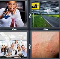 4 Pics 1 Word Levels Reaction