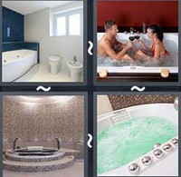 4 Pics 1 Word Levels Jacuzzi