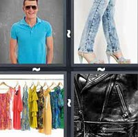 4 Pics 1 Word Clothes