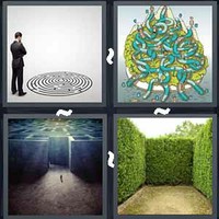 4 Pics 1 Word Levels Maze