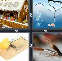 4 Pics 1 Word Levels Bait