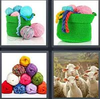 4 Pics 1 Word Wool