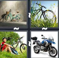 4 Pics 1 Word Levels Bike