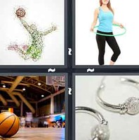 4 Pics 1 Word Levels Hoop