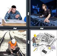 4 Pics 1 Word Levels Engineer