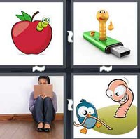 4 Pics 1 Word Worm