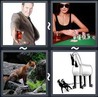 4 Pics 1 Word Cunning