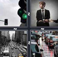 4 Pics 1 Word Levels Traffic