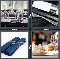 4 Pics 1 Word Levels Napkin