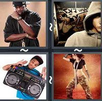 4 Pics 1 Word Levels Hiphop