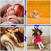 Whats the Word Sofa