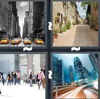 4 Pics 1 Word Levels Street