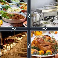 4 Pics 1 Word Levels Feast