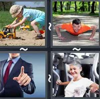 4 Pics 1 Word Levels Push