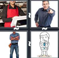 4 Pics 1 Word Man
