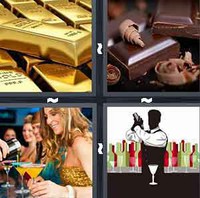 4 Pics 1 Word Levels Bar