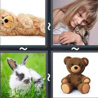 4 Pics 1 Word Cuddly