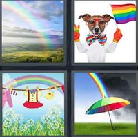 4 Pics 1 Word Levels Rainbow