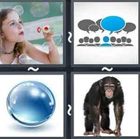 4 Pics 1 Word Bubble