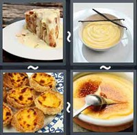 4 Pics 1 Word Levels Custard