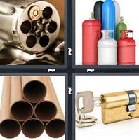 4 Pics 1 Word Cylinder