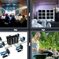 4 Pics 1 Word Host
