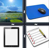 4 Pics 1 Word Levels Pad