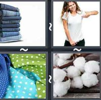 4 Pics 1 Word Cotton