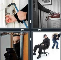 4 Pics 1 Word Burgalry