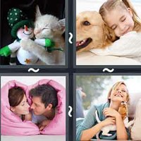4 Pics 1 Word Cuddle
