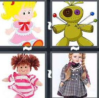 4 Pics 1 Word Levels Doll
