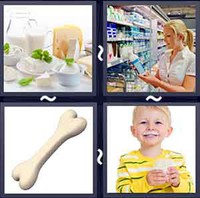 4 Pics 1 Word Calcium
