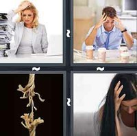 4 Pics 1 Word Levels Stressed