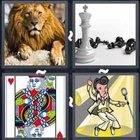 4 Pics 1 Word Levels King