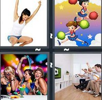 4 Pics 1 Word Levels Cheer