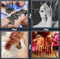 4 Pics 1 Word Henna
