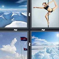 4 Pics 1 Word Levels Pole