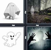4 Pics 1 Word Levels Ghost
