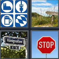 4 Pics 1 Word Signpost