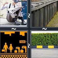 4 Pics 1 Word Curbside