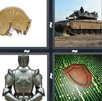 4 Pics 1 Word Levels Armor